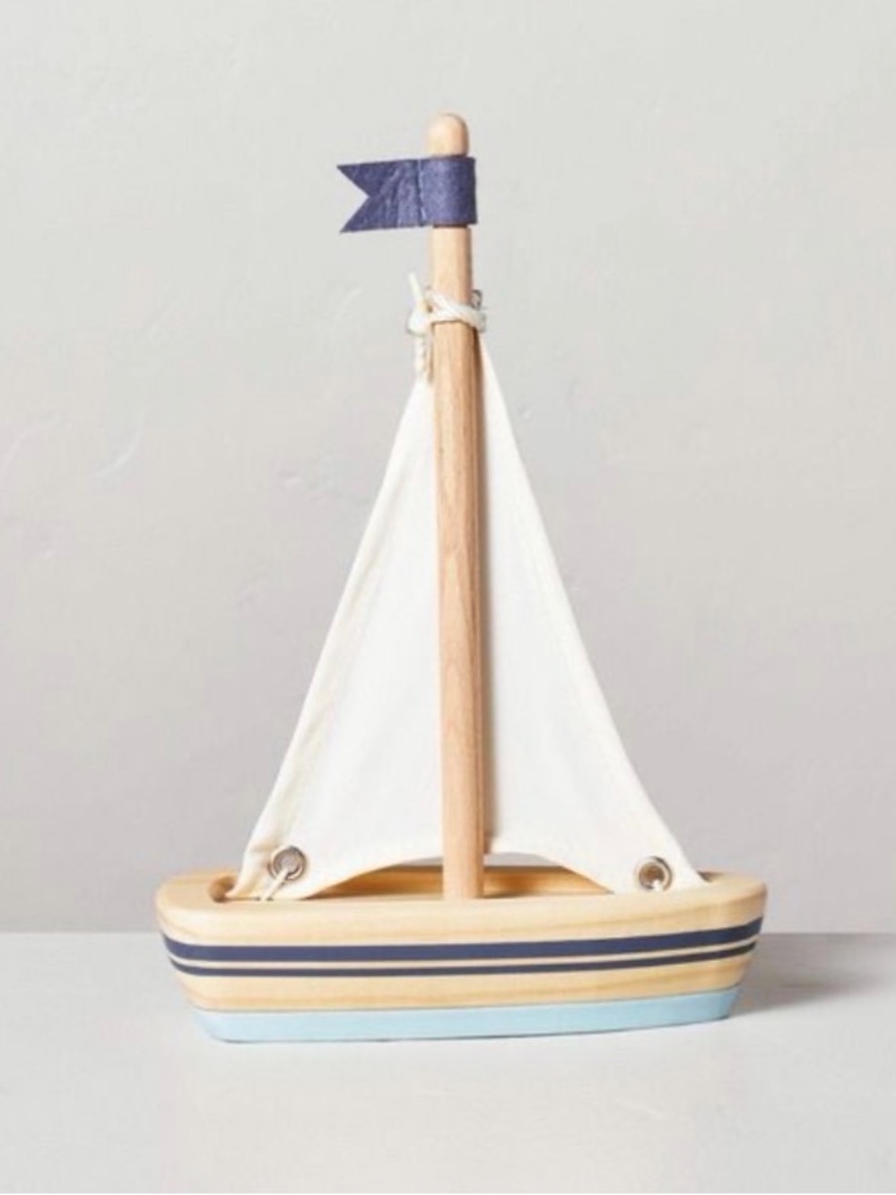 Decorative Wooden Sail Boat